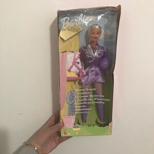 Rare violet eyes horse lovin barbie